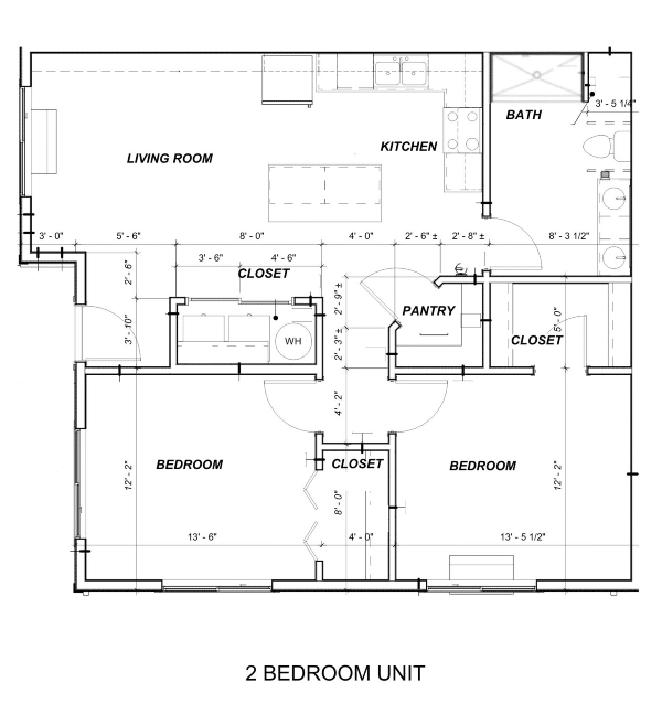 Pine Meadows 14 2 Bedroom Plan