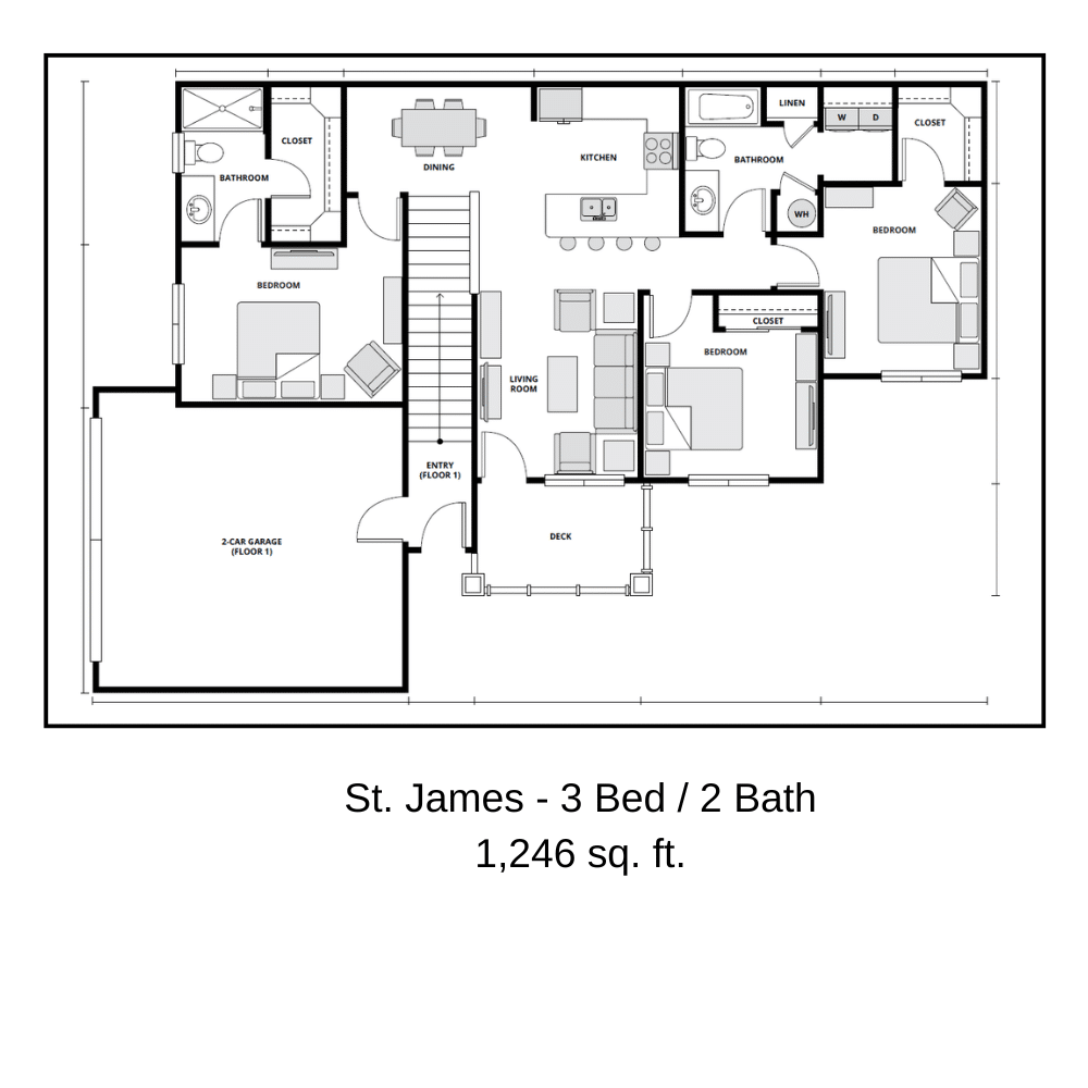 Latitude 45 20 3Bd 2Ba 1246Sf