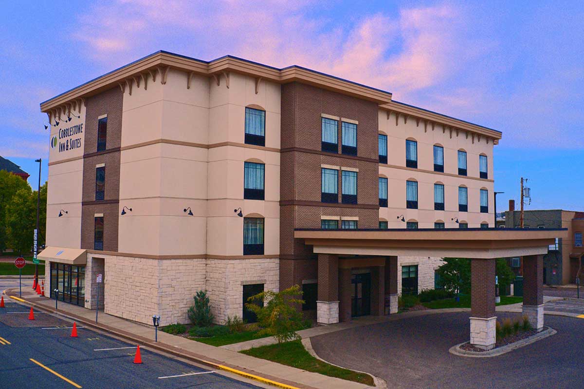 Cobblestone Inn Aerial View - Capital Investment Partners